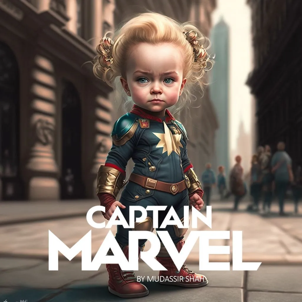 Baby Marvel Superheroes created by Ai Artist