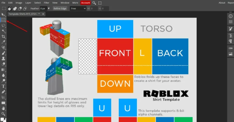 Roblox Shirt Templates - How To Create Roblox Shirts And Pants