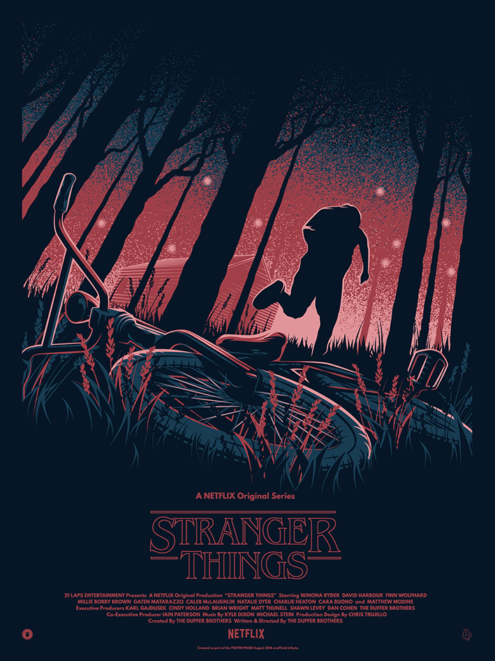 stranger things poster