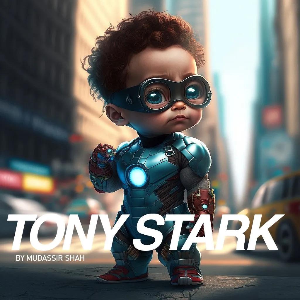 Baby Marvel Superheroes created by Ai Artist