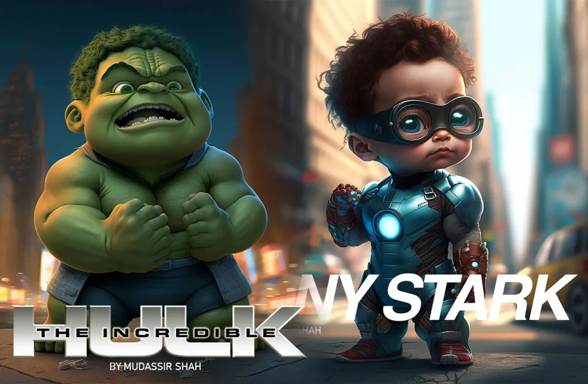 Baby Marvel Superheroes created by Ai Artist