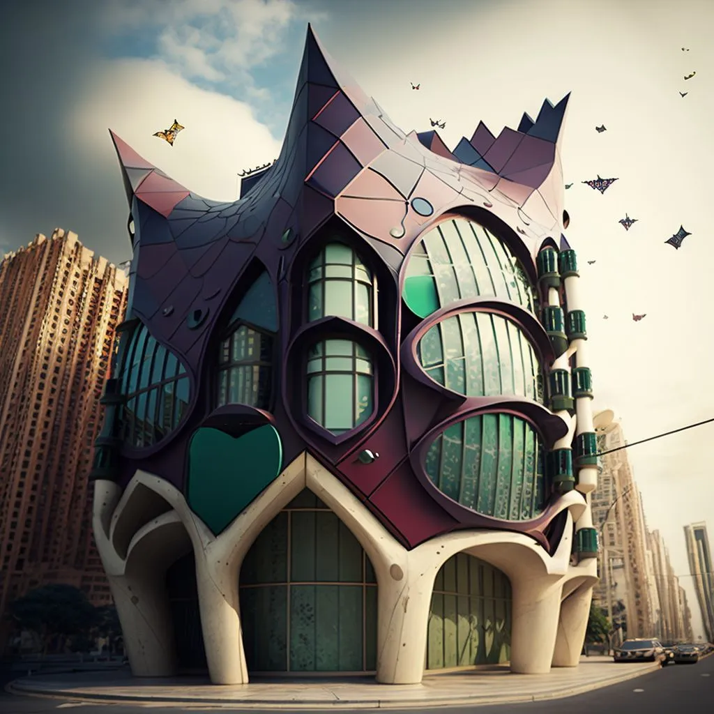 Superheroes Inspired Architectural Designs By Ai Artist