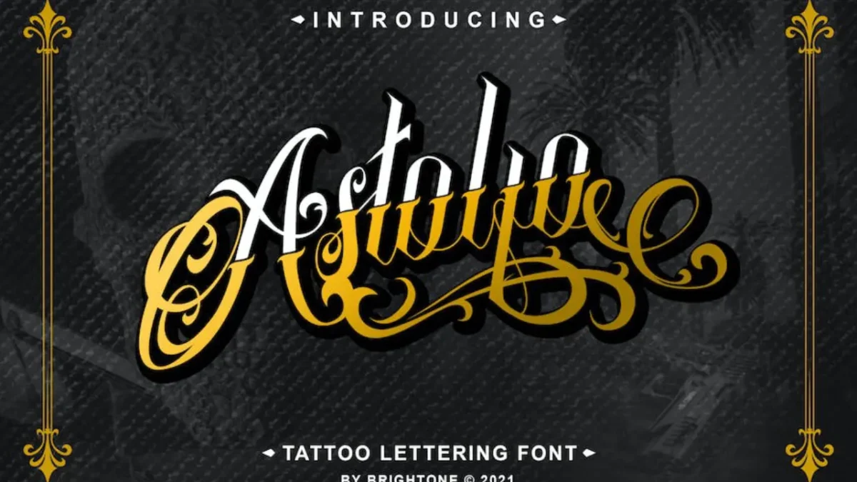 The 7 Best Feminine Cursive Tattoo Fonts For Tattoo Lovers! Graphics Gaga