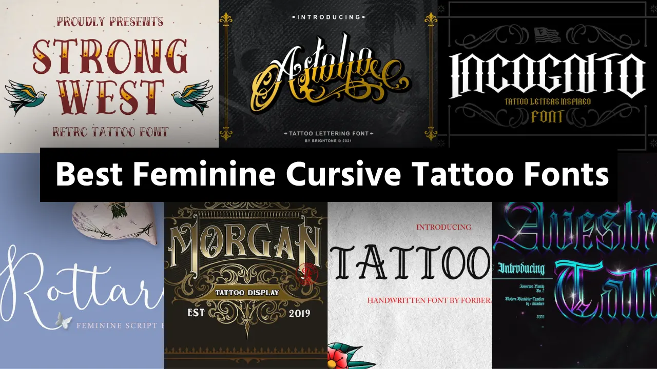 15 Latest Tattoo Lettering Styles Designs and Fonts