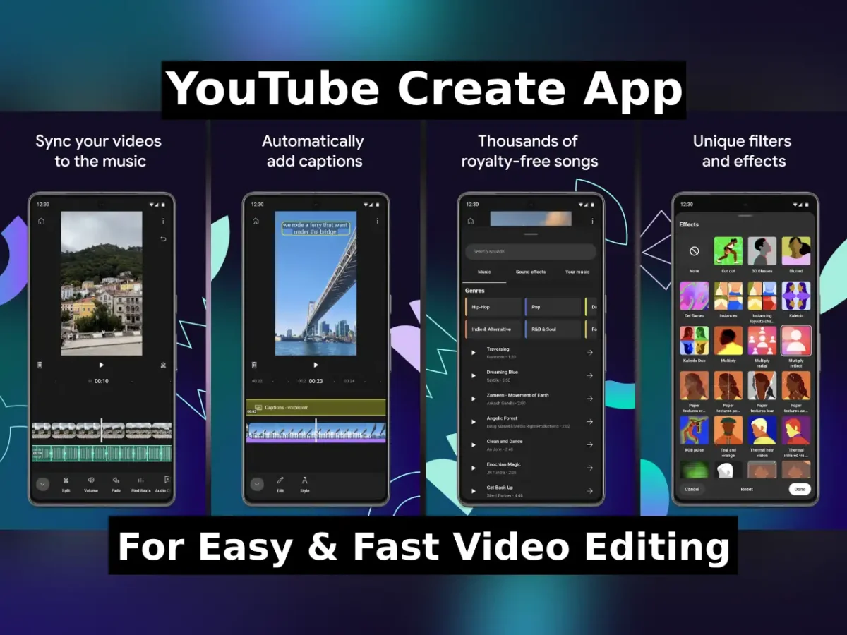 'YouTube Create App' is Launched For Creators to Make Video Creation Easy and Fast