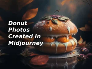 Donut Photos Created In Midjourney Ai
