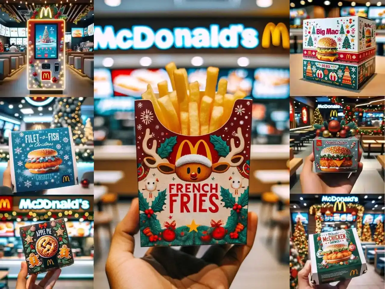 Ai Generated McDonald's Packaging Designs For Christmas Holidays ...