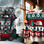 Christmas Inspired North Face Products Created In Ai
