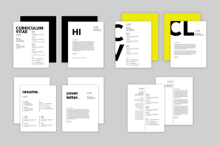 Most Easy-To-Use Adobe Photoshop Resume Template For Your CV