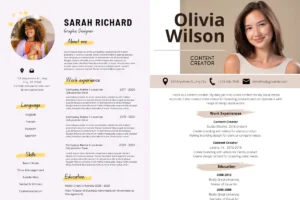Free Canva Resume Templates