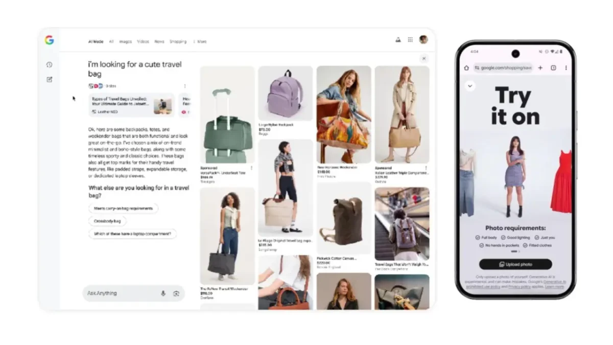 Google's New AI-Powered Shopping Features Including Virtual Try-On and Smart Checkout