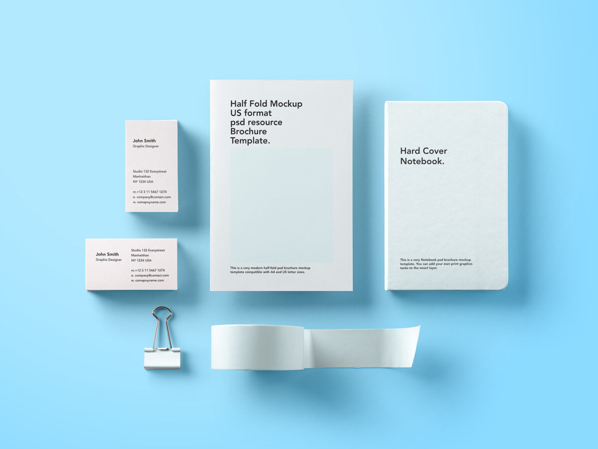 Basic Stationery Mockup 2