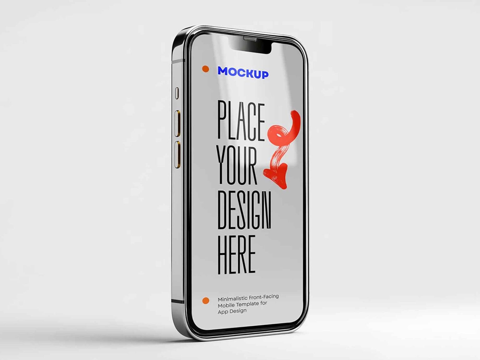 Customizable iPhone Mockup - Graphics Gaga