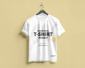 Hanging T Shirt Mockup