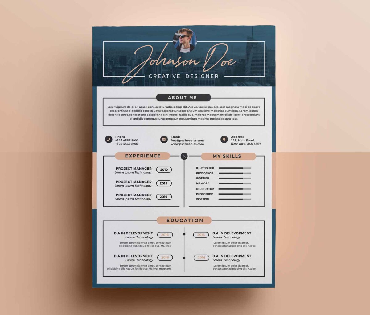 Free Professional Resume Template