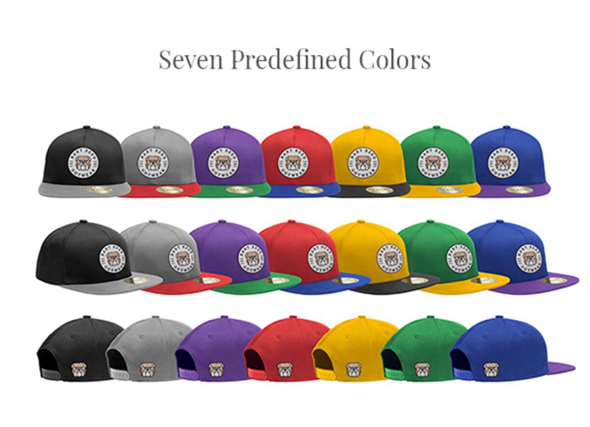 Snapback Cap Mockup 5