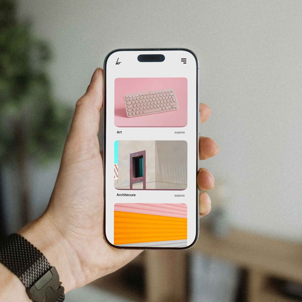 iPhone 16 Mockup