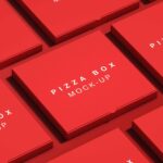 pizza box mockup