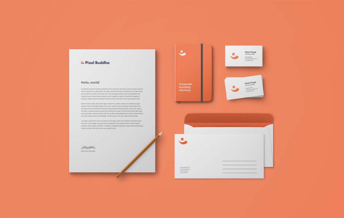 Free Identity Branding Mockup (PSD)