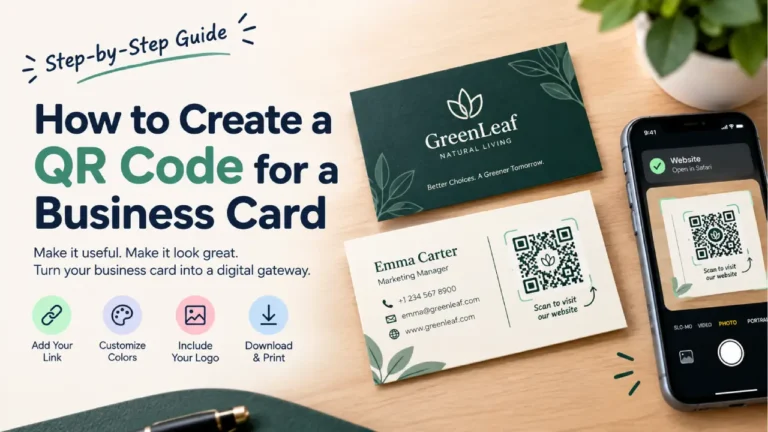 QR Code for Business Card