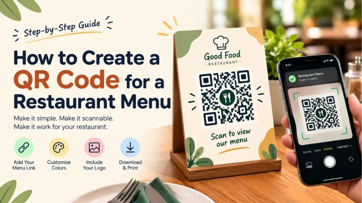 QR Code for Restaurant Menu